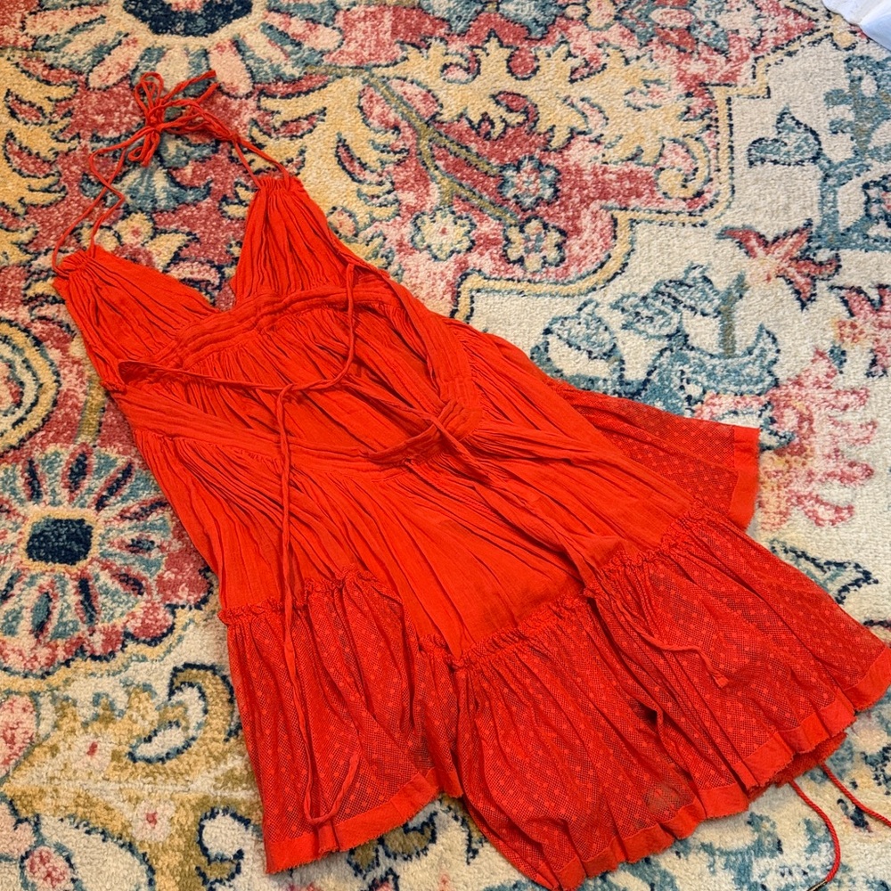 Free People 100 Degree Endless Dummer Mini Dress - Picture 7 of 7
